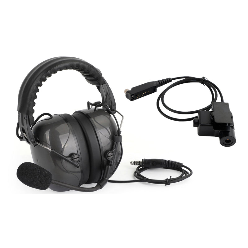 7.1-C5 justerbart brusreducerande headset för Sepura STP8000 STP8030 STP8035