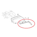 63128384487 63128384486 Obere Scheinwerfer-Abdeckleiste links/rechts für BMW 3 E46 98-01 Generic