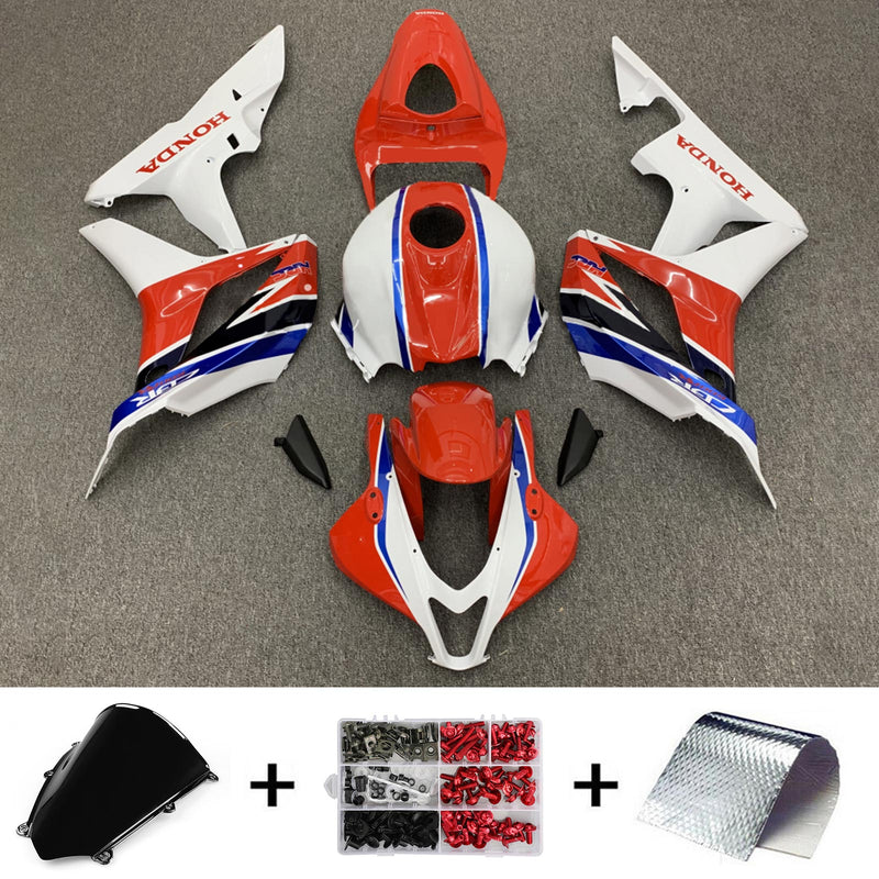 Amotopart Honda CBR600RR 2007-2008 F5 Juego de carenado Cuerpo Plástico ABS