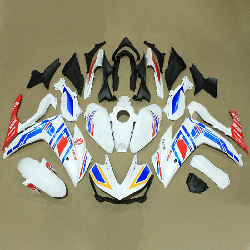 Amotopart Fairing Kit for Yamaha YZF-R3 2014-2018, R25 2015-2017 Karosseri ABS