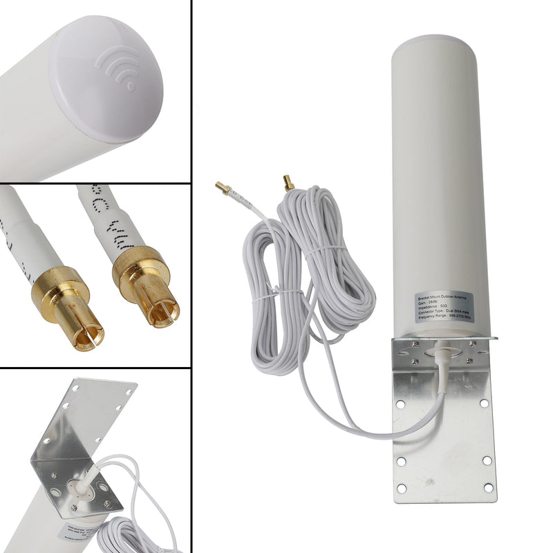 Hochgewinn externe 3G 4G LTE-Antenne für MOFI 4500 Cellular SMA / TS-9-Stecker