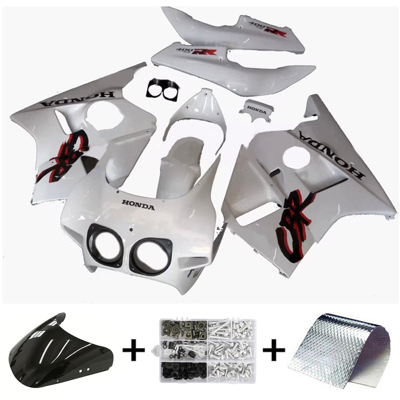 Amotopart Honda CBR400RR NC23 1987-1989 Fairing Set Body Plast ABS