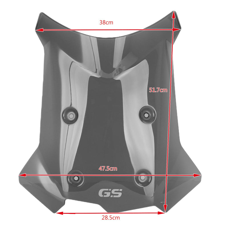 Motorsykkel frontrute egnet for BMW F750GS F850GS ADV 2018-2020 Generisk