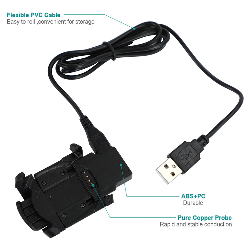 USB -Datenladeladeladegerätkabel für Fenix 3/Fenix 3 HR/Fenix 3 Saphir