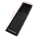 Sort front midterkonsol kopholder Passer til BMW E46 3-serie 1998-2007 Generisk