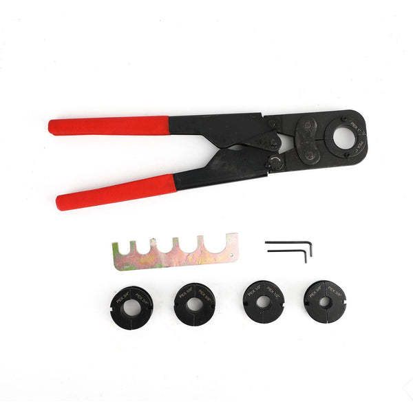 3/8" 1/2" 5/8" 3/4" 1" 5em1 Pex Crimper Kit Ferramenta de encanamento de anel de cobre