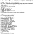 Koblingsfriktionsskivesæt til Honda CBR CBF 600 VFR 700 750 800 Generisk