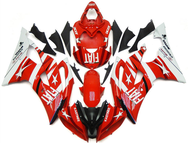 Amotopart kåpa set för Yamaha YZF 600 R6 2008-2016, kropp, plast, ABS