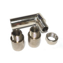 O2 Oxygen Afstandssensor Vinklet forlængelse 90 grader 02 Bung Extension M18 X 1,5 Generisk