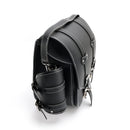 Pu Side Tool Sadel Bag Quick Release Bagasje Tykket Svart for Scooter Motor