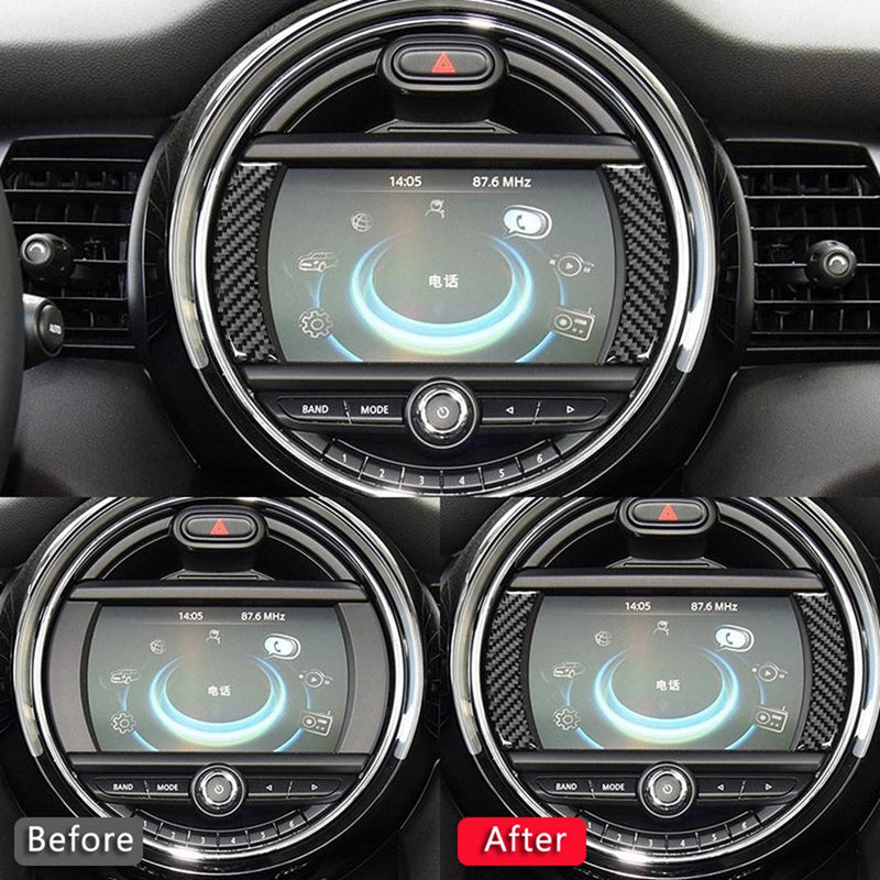 2010-2013 Mini Cooper F54 F55 F56 F60 Carbon Fiber GPS Navigation Cover