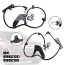 2 × ABS hjulhastighetssensor fram V & R för Isuzu D-Max 2.5 Twin Turbo 2012-2019 Generic