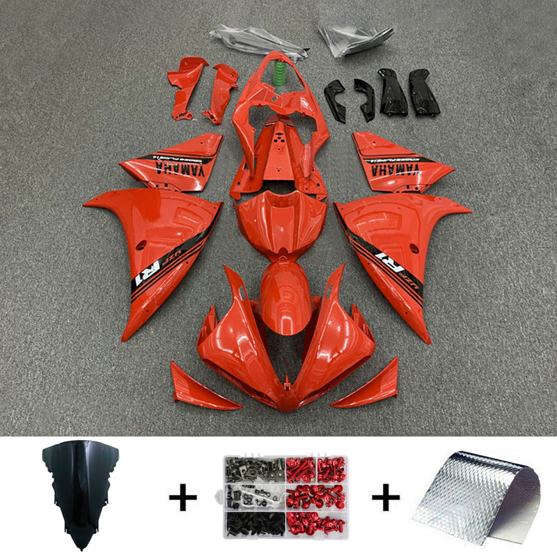 Amotopart Yamaha YZF 1000 R1 2009-2011 Juego de carenado, carrocería, plástico, ABS