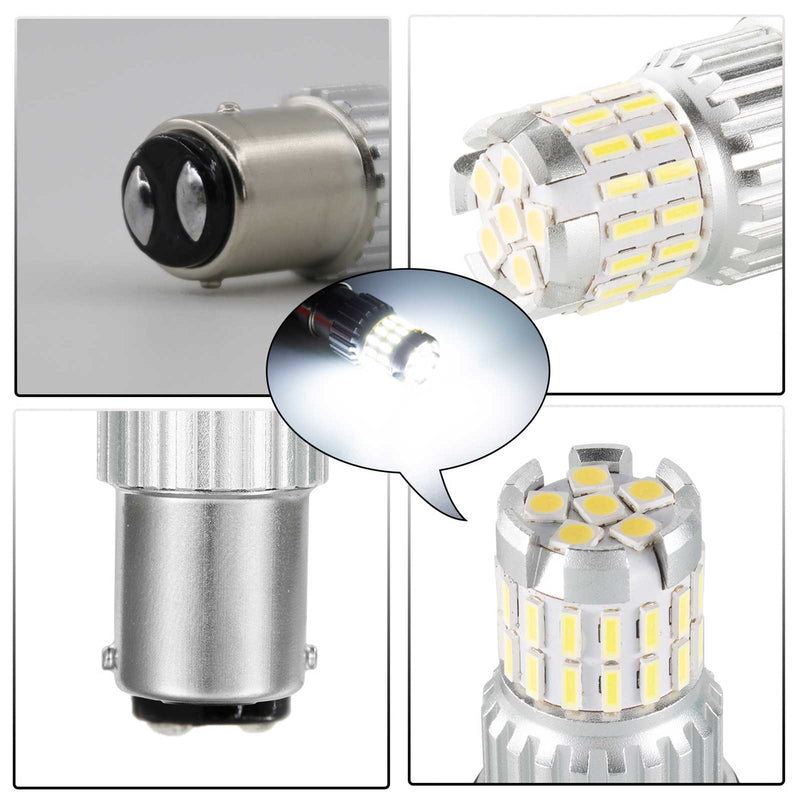 2x 1200LM Canbus LED bombilla LED luz de circulación diurna lámpara blanca genérica