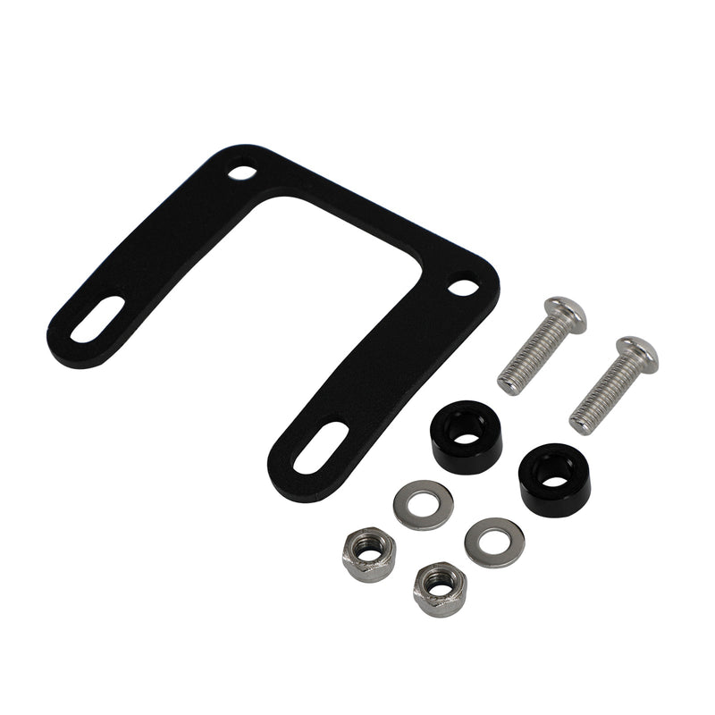 Suporte lateral de realocação do velocímetro Honda Rebel 1100 2021-2023 preto