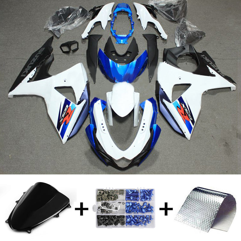 Amotopart Suzuki GSXR1000 2009-2016 K9 kåpa Set Body Plast ABS