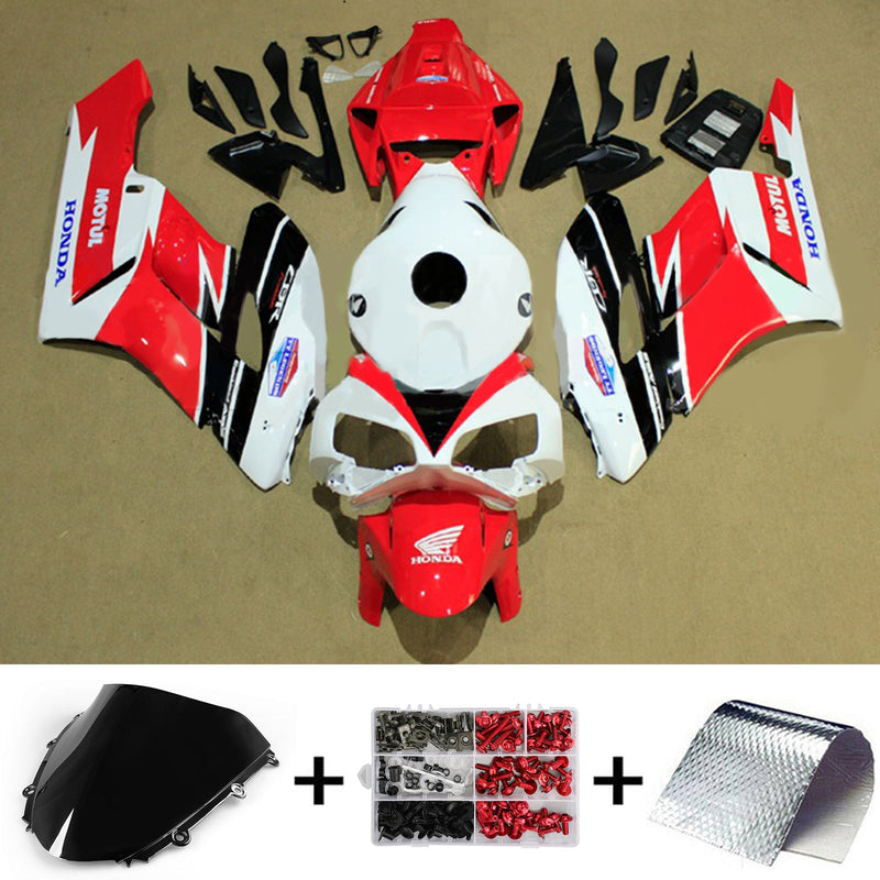 Amotopart Honda CBR1000RR 2004-2005 Juego de carenado Cuerpo Plástico ABS