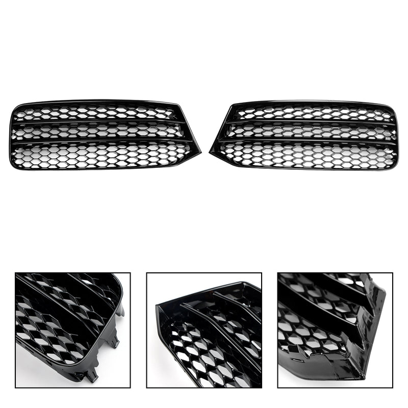 Audi A1 8X 2015-2018 Par foran støtfanger tåkelys Cover Grill