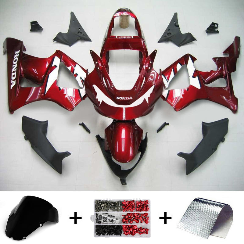 Honda CBR929RR 2000-2001 kåpesett karosseri plast ABS