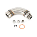 J Style M18X1.5 O2 Oxygen Sensor Vinklet Extender Spacer Kit til OBD2 Vehicle Generic