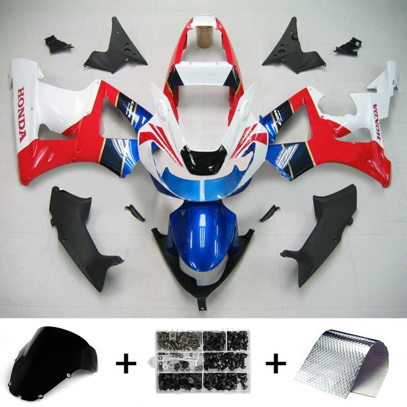 Honda CBR929RR 2000-2001 kåpa set kropp plast ABS