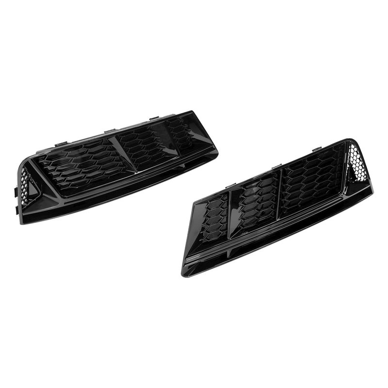 AUDI A4 B9 2016-2018 Grill świateł przeciwmgielnych Dolny grill zderzaka Chrom