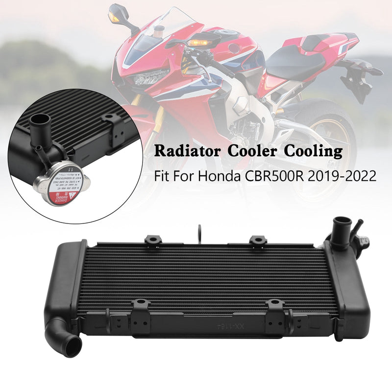 Enfriador de radiador de aluminio para Honda CBR500R CBR 500 R 2019-2022
