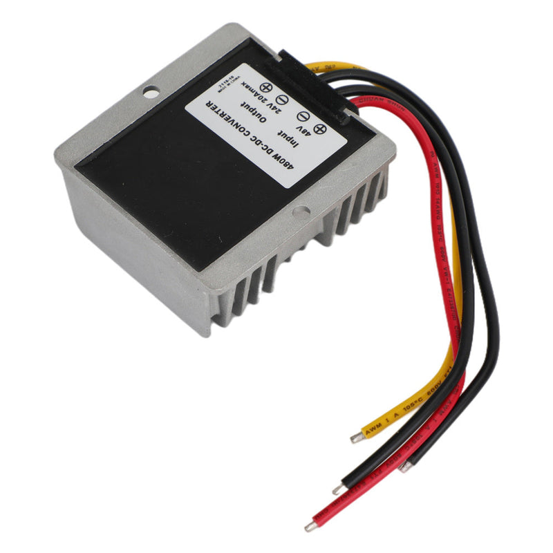 AreYourShop vanntett 36V/48V til 24V 20A 480W nivå DC/DC strømomformerregulator