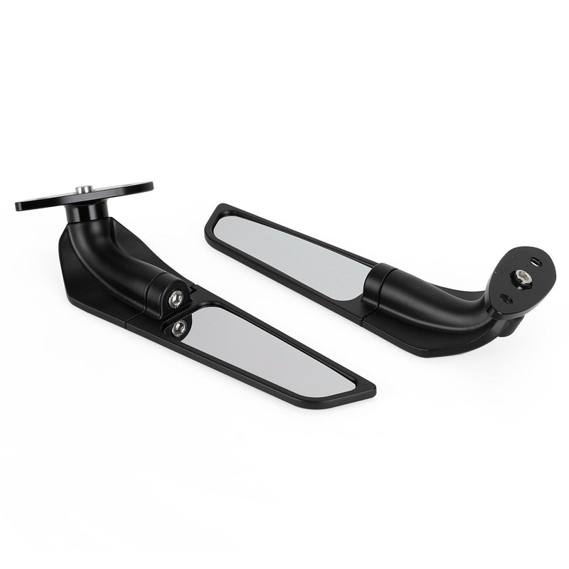 Wing Fin Spoiler Seite Rückspiegel für Kawasaki ZX-6R Ninja ZX6R 650 01-21 Generic