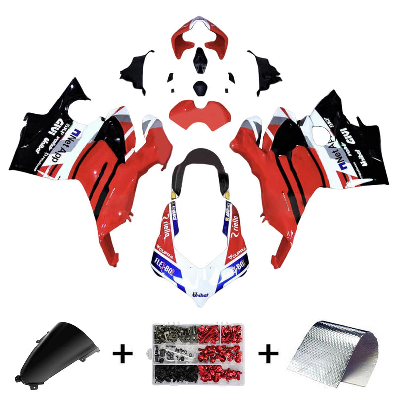 Amotopart kåpa set för Ducati Panigale V4 V4S V4SP 2018-2019