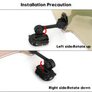 Motorsykkel Justerbar Clip On Windshield Extension Spoiler Vindavviser