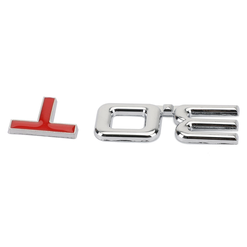 3.0T 3D Metall Embleme Badge Aufkleber für Audi A3 A4 A5 A6 A7 B6 B7 B8 Q3 Q5 Q7 TT