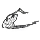 Aluminium Scheinwerferschutzabdeckung Schutzfolie Schwarz für Honda CB500X 2019-2020 Generic