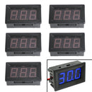 5 stk DC5-120V 0,56" 2-leder LED Digital Display Panel Voltmeter Volt Tester