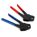 2 Pex Crimper 1/2" og 3/4" VVS Crimping Gonogo Sæt Protractor Tools Combo