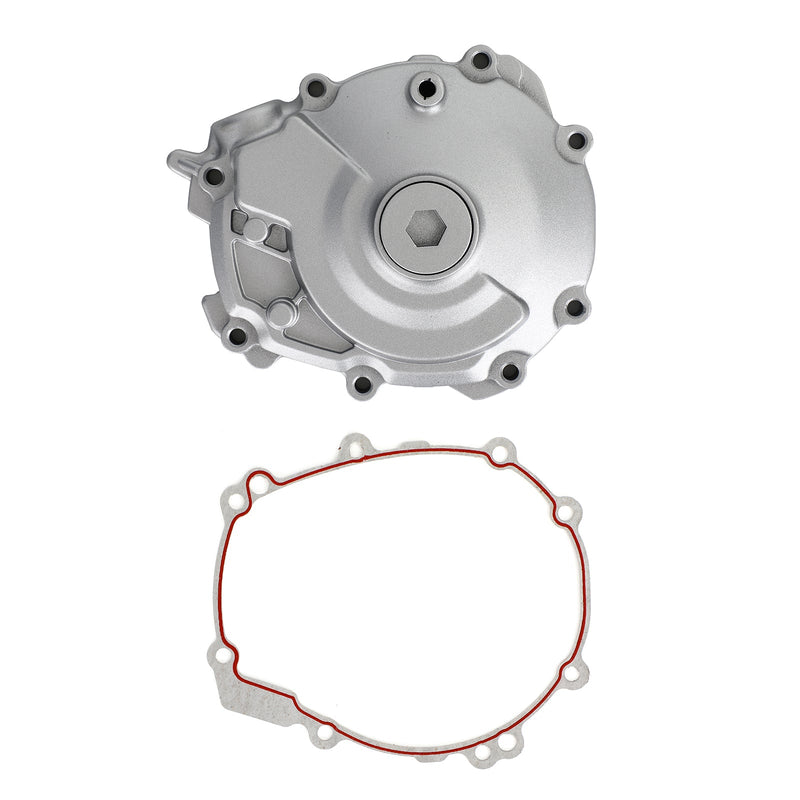 Sølv venstre motorstator veivhus veivhusdeksel egnet for YAMAHA YZF R1 15-19 Generic