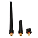 58-teiliges WIG-Schweißbrenner-Stubby-Gaslinsen-Verbrauchsmaterial-Cup-Kit für Wp-9/20/25