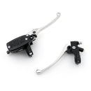 7/8'' styr Krom Håndkontrol Reservoir Bremse Koblingsgreb Motorcykel Cykel Generisk