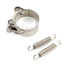 Slip On Schalldämpfer Auspuff passend für Honda 2017–2020 Rebel CMX 300 / CMX 500 schwarz generisch