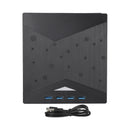 Extern CD/DVD-enhet för bärbar dator 7 i 1 USB 3.0 DVD-spelare Bärbar 7 i 1 extern CD/DVD-brännare USB 3.0 Typ-C Typ A CD-ROM Laptop