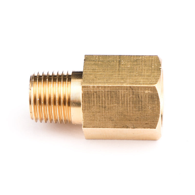 1/8 npt weiblich bis 1/8 BSPT männliche Adapter -Messgeräte -Faden -Öldruckadapter