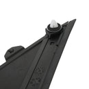 Faixas de cobertura dos retrovisores esquerdo e direito em preto brilhante para Fiat 500 2012-2017 Genérico