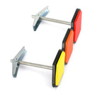 Tre-farget 3-grill Badge Emblem for Toyota Tacoma 4Runner Tundra Rav4 Highlander Generic