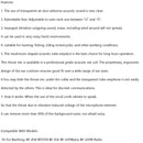 Vanntett taktisk nakkemikrofonhodesett passer til BaoFeng BF-UV9Rplus BF-UV9R