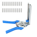 Hog ringtang og 600xM clips Bageværktøj Hæfteklammer Kyllingetrådsbur