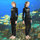 Traje de neopreno para mujer de 5 mm Traje de buceo para surf Triatlón de snorkel de cuerpo completo