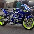 Conjunto de carenagens para Yamaha YZF 600 R6 1998-2002 Genérico