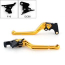 Lange Bremskupplungshebel für Moto Breva Griso Norge 1200 Sport Aprilia Schwarz Generic