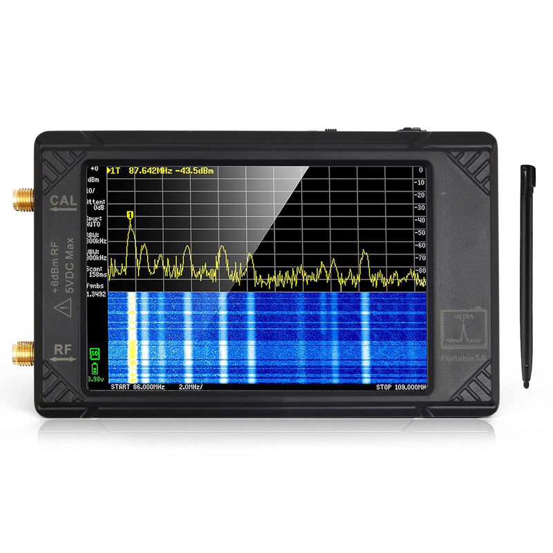 4 "LCD Touch para Analisador de Espectro Minúsculo Portátil TinySA ULTRA 100K-5.3GHz