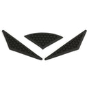 Motorrad Motorrad Gummi Benzin/Kraftstoff Tank Pad Kratzschutz neu in schwarz generisch